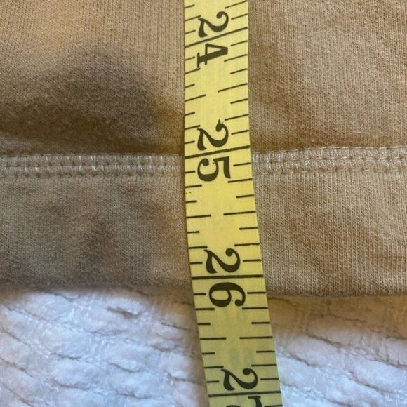 Onque Casuals Tan Button-Up Cotton Jacket With Playful Cat Appliqués Size L - Picture 6 of 6